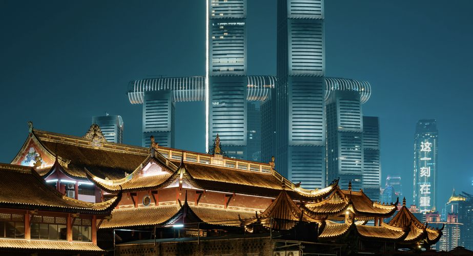 Chongqing in China Chongqing in China